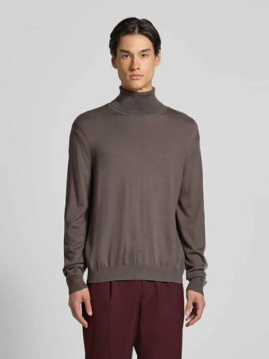 Zdjęcie produktu Golf z elastycznymi wykończeniami Armani Exchange Średnioszary