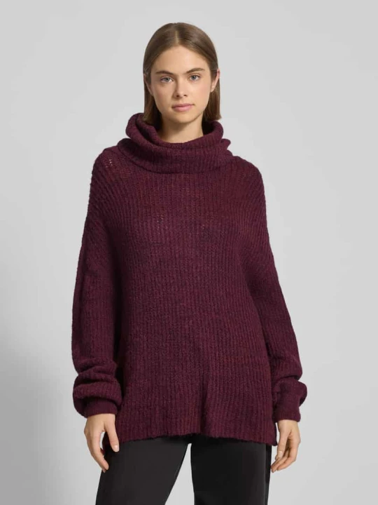 Zdjęcie produktu Golf z obniżonymi ramionami model ‘Jarine’ LeGer Bordowy