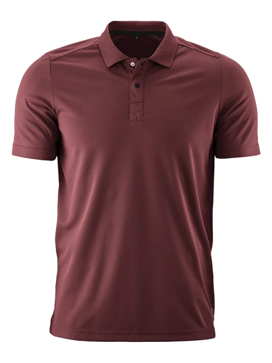Zdjęcie produktu Gonso Kolarska koszulka polo "Essential" w kolorze bordowym rozmiar: S