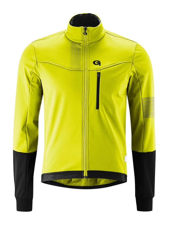 Zdjęcie produktu Gonso Kurtka softshellowa - Slim fit - w kolorze żółtym rozmiar: XXL