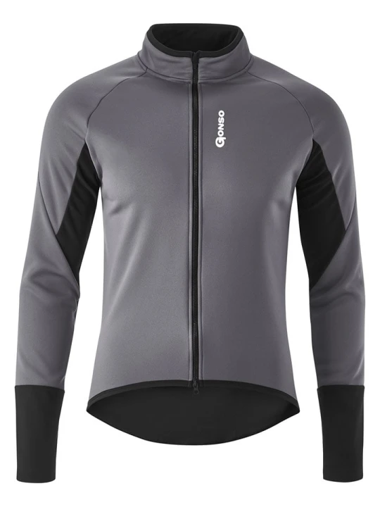Zdjęcie produktu Gonso Softshellowa kurtka kolarska w kolorze szarym rozmiar: 3XL