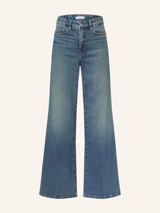 Zdjęcie produktu Good American Dżinsy Z Rozszerzanymi Nogawkami blau 986 indigo