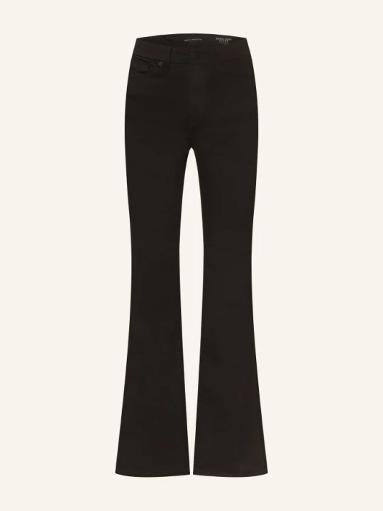 Zdjęcie produktu Good American Dżinsy Z Rozszerzanymi Nogawkami Never Fades Good Legs schwarz 001 BLACK