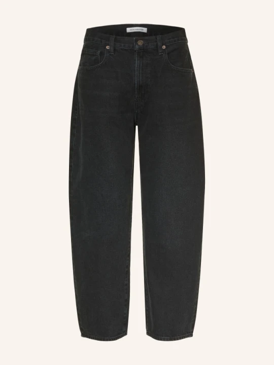 Zdjęcie produktu Good American Jeansy Typu Barrel schwarz flat tyre