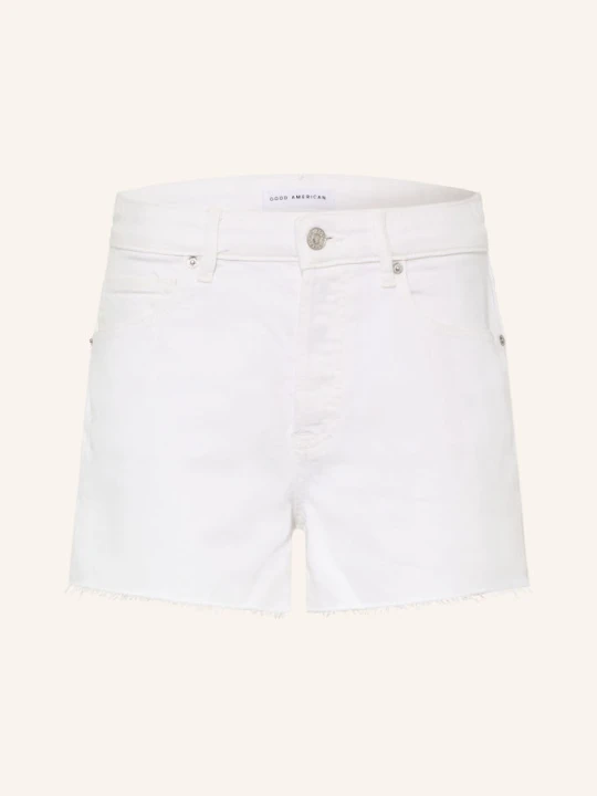 Zdjęcie produktu Good American Szorty Jeansowe Vintage weiss 001 WHITE