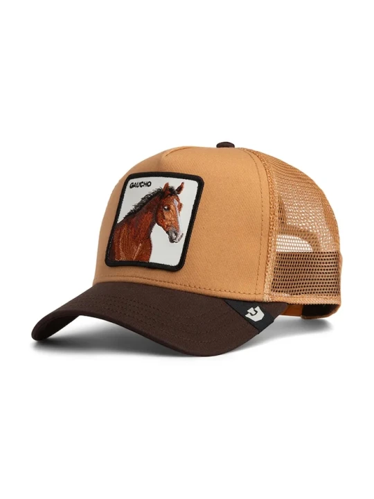 Zdjęcie produktu Goorin Bros czapka z daszkiem Gaucho Trucker brązowy
