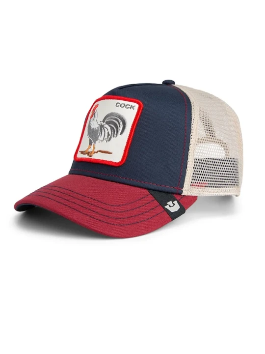 Zdjęcie produktu Goorin Bros czapka z daszkiem Rooster Trucker granatowy