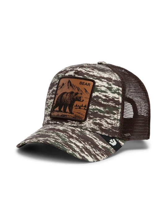 Zdjęcie produktu Goorin Bros czapka z daszkiem trucker Camo Engraved Bear brązowy
