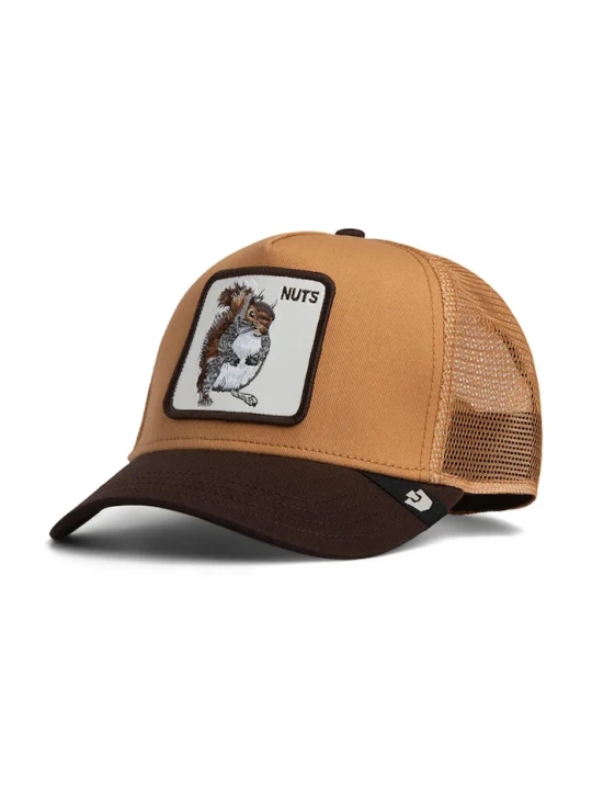 Zdjęcie produktu Goorin Bros czapka z daszkiem trucker Nuts Trucker brązowy