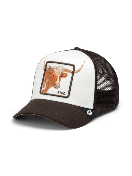 Zdjęcie produktu Goorin Bros czapka z daszkiem trucker Over the Line Longhorn biały