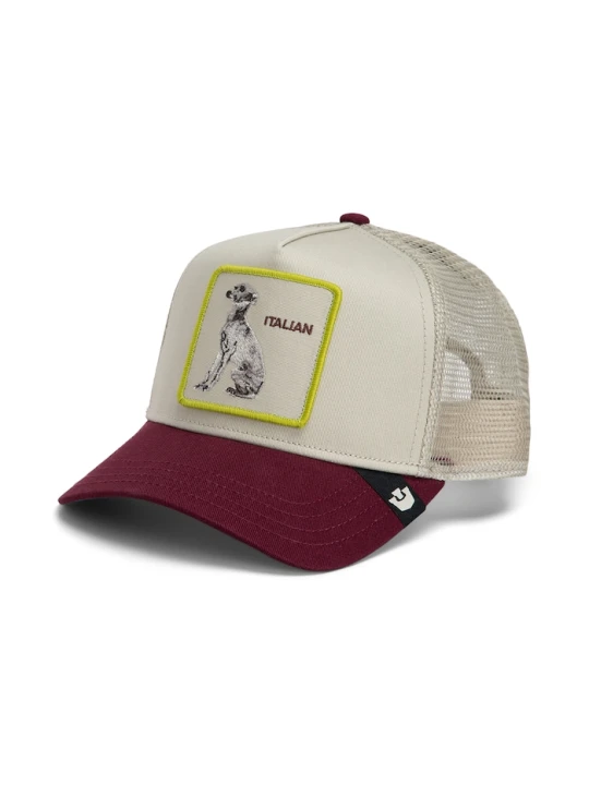 Zdjęcie produktu Goorin Bros czapka z daszkiem trucker Shadow Italian Greyhound beżowy