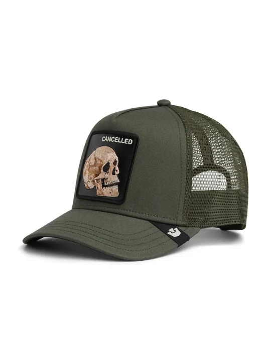 Zdjęcie produktu Goorin Bros czapka z daszkiem trucker The Cancelled Skull zielony