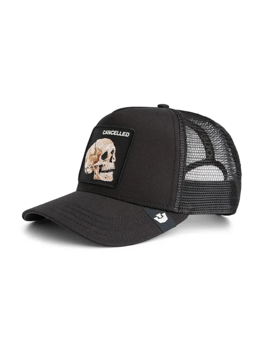 Zdjęcie produktu Goorin Bros czapka z daszkiem trucker The Cancelled Skull czarny