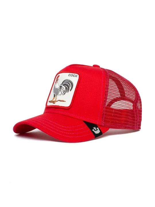 Zdjęcie produktu Goorin Bros czapka z daszkiem trucker The Cock czerwony
