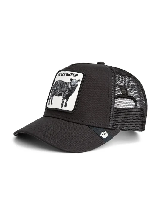 Zdjęcie produktu Goorin Bros czapka z daszkiem z dodatkiem bawełny Black Sheep Trucker
