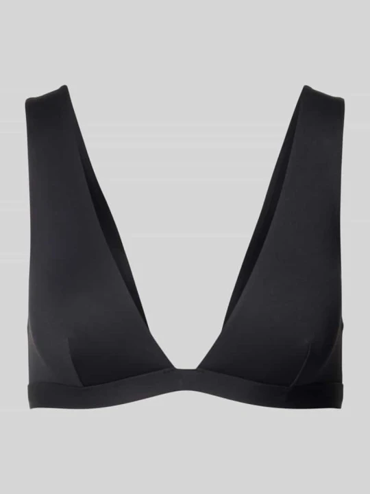 Zdjęcie produktu Góra bikini o kroju slim fit z dekoltem w serek model 'Ofelia' MC2 Saint Barth Czarny