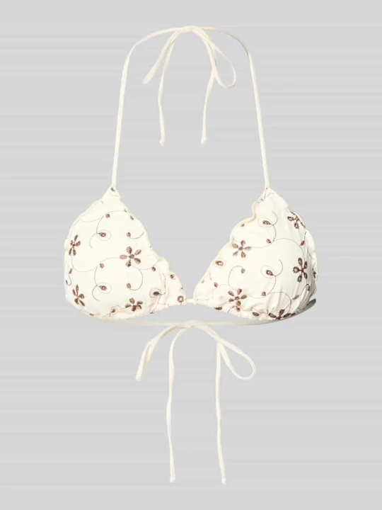 Zdjęcie produktu Góra bikini o trójkątnym kształcie model 'Sagittarius' MC2 Saint Barth Beżowy