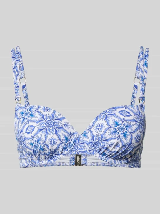 Zdjęcie produktu Góra bikini w stylu allover model 'MURI BEACH' JOOP! Niebieski