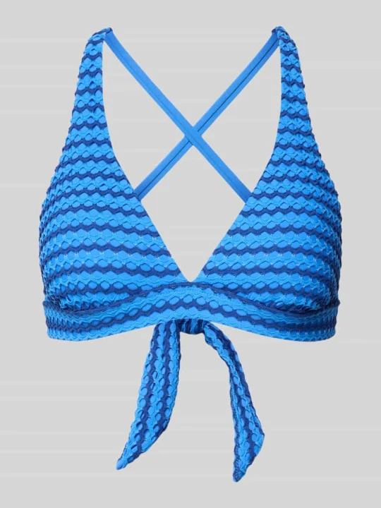 Zdjęcie produktu Góra bikini z krzyżującymi się ramiączkami Seafolly Niebieski