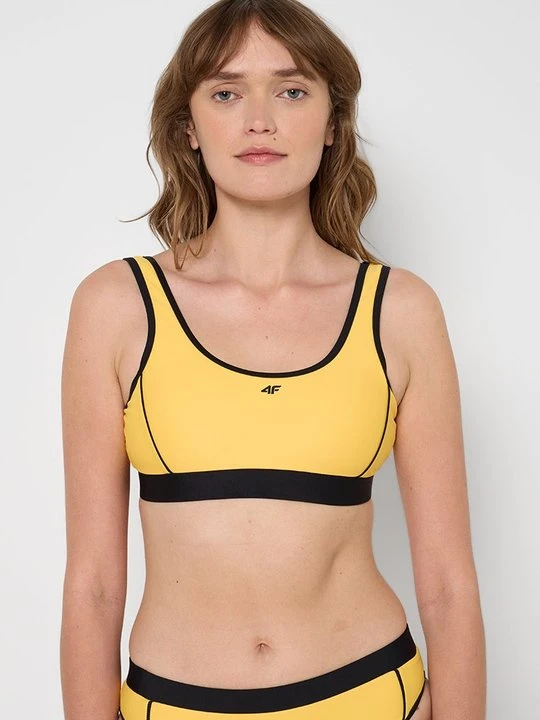 Zdjęcie produktu Góra od bikini 4F żółty