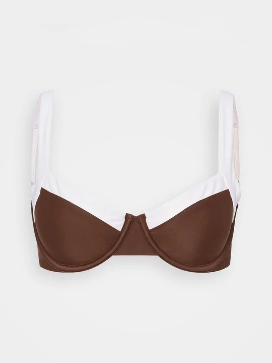 Zdjęcie produktu Góra od bikini Abercrombie & Fitch brązowy