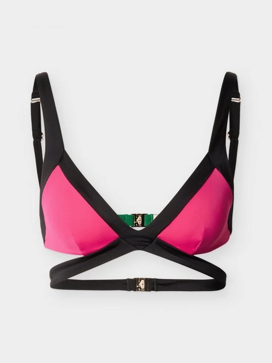 Zdjęcie produktu Góra od bikini Agent Provocateur różowy neon