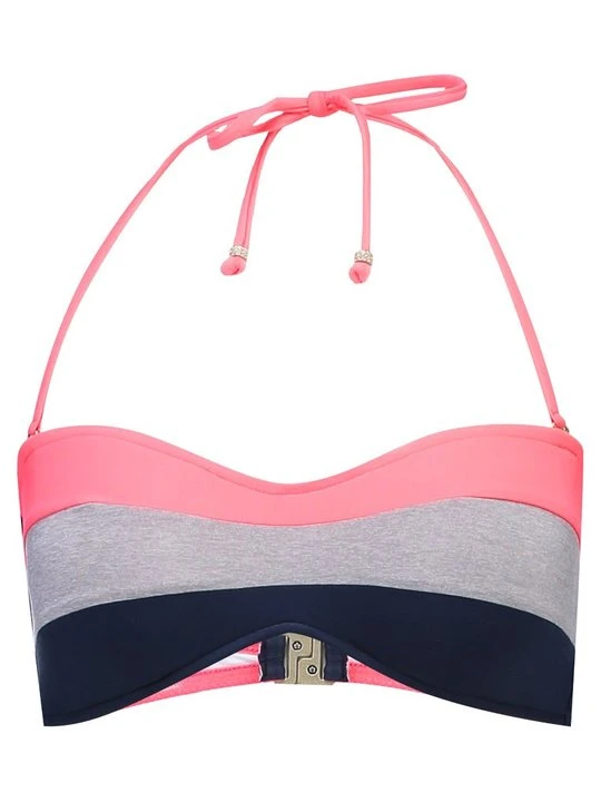 Zdjęcie produktu Góra od bikini Beachlife jasnoszary melanż