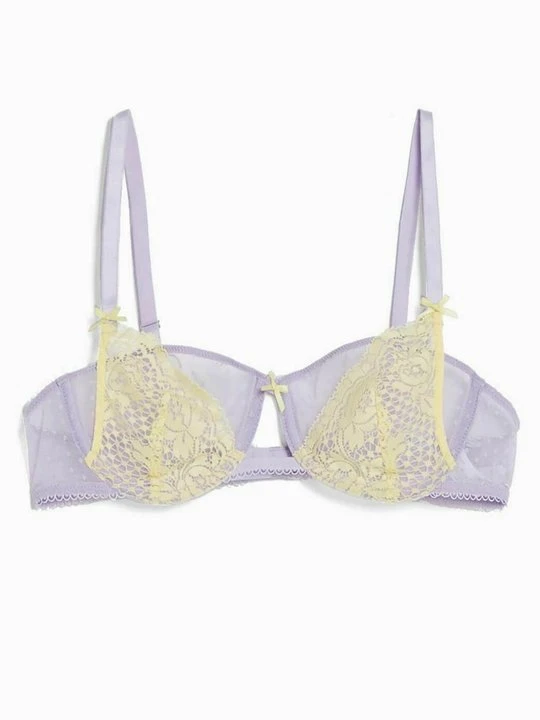 Zdjęcie produktu Góra od bikini Bershka mauve