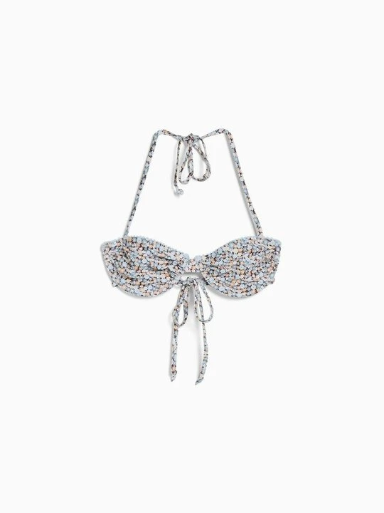 Zdjęcie produktu Góra od bikini Bershka ciemnobrązowy