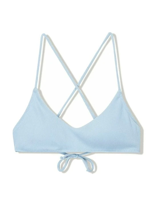 Zdjęcie produktu Góra od bikini Bershka granatowy