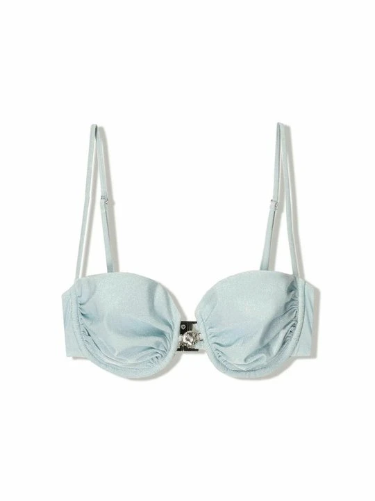 Zdjęcie produktu Góra od bikini Bershka jasnoniebieski