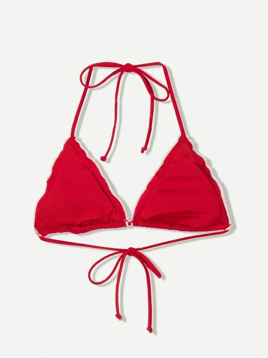 Zdjęcie produktu Góra od bikini Bershka czerwony