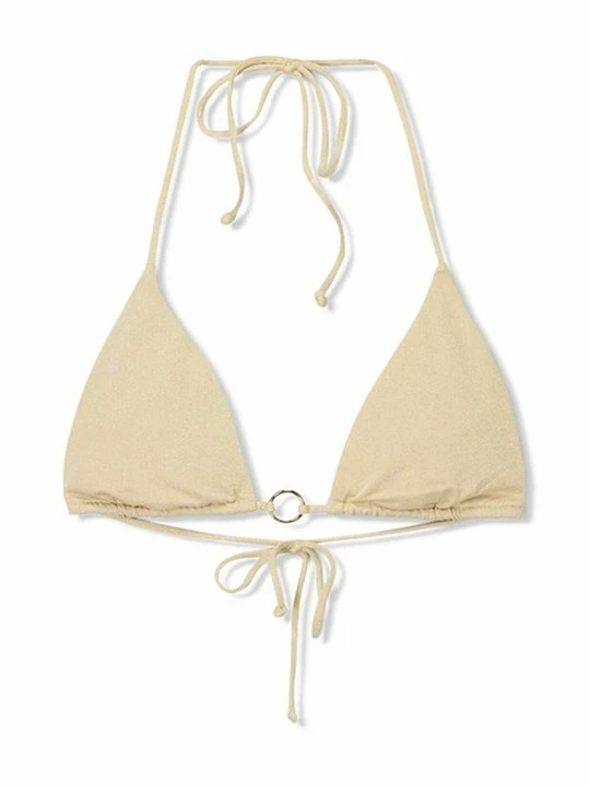 Zdjęcie produktu Góra od bikini Bershka złoty