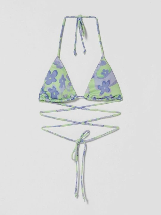 Zdjęcie produktu Góra od bikini Bershka mauve