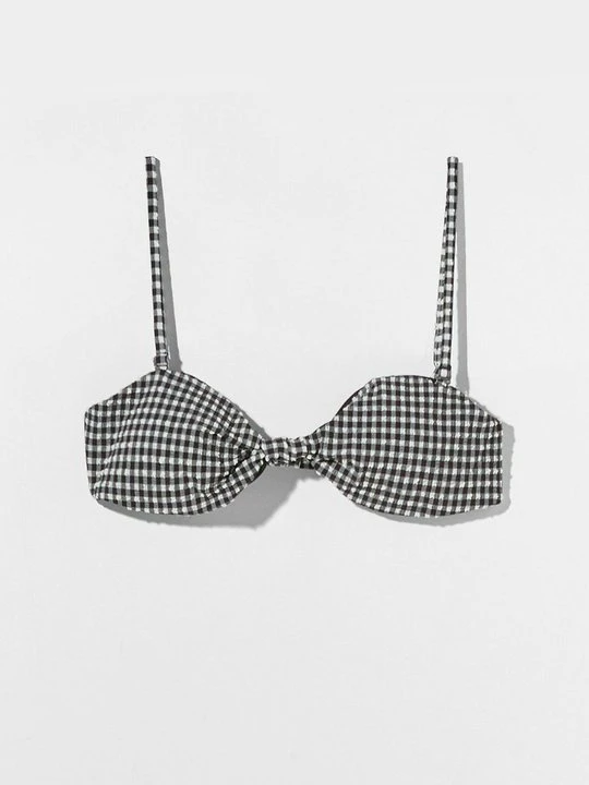 Zdjęcie produktu Góra od bikini Bershka ciemnoszary