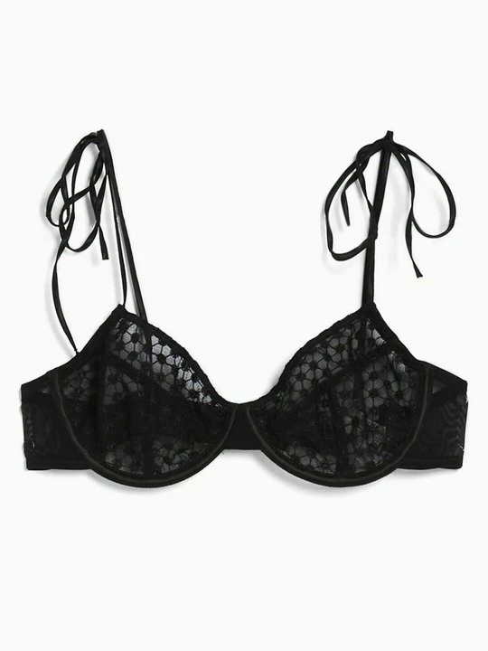 Zdjęcie produktu Góra od bikini Bershka czarny