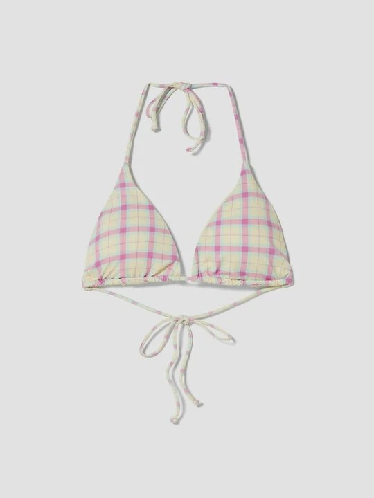 Zdjęcie produktu Góra od bikini Bershka jasnożółty