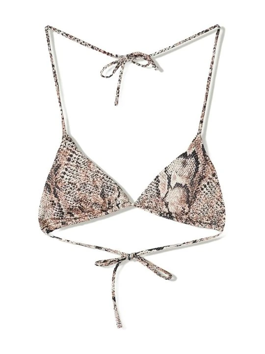 Zdjęcie produktu Góra od bikini Bershka szary