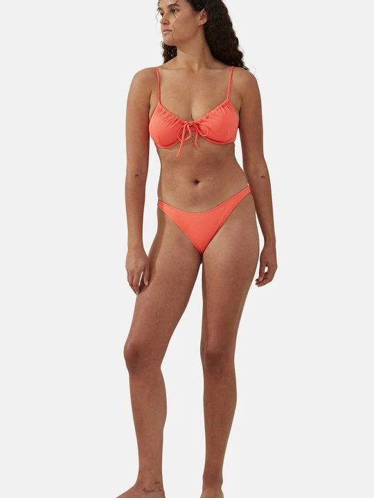 Zdjęcie produktu Góra od bikini Cotton On pomarańczowy