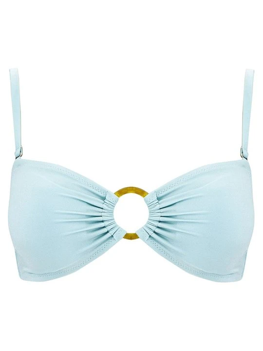 Zdjęcie produktu Góra od bikini DeFacto jasnoniebieski