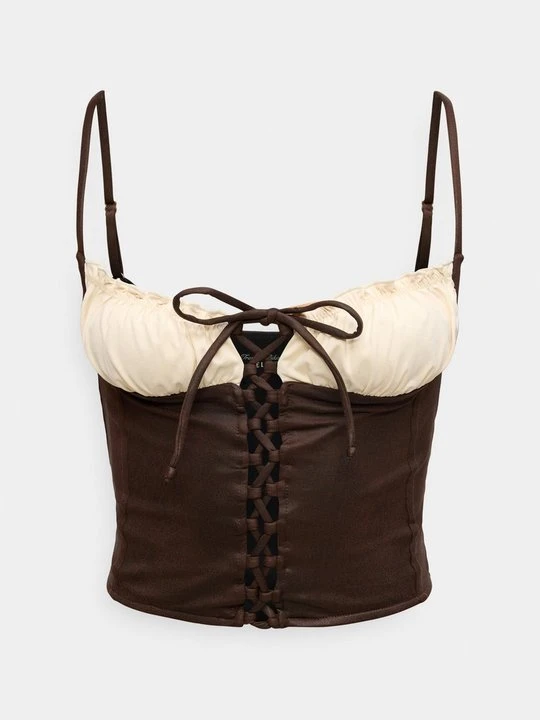 Zdjęcie produktu Góra od bikini Frankies Bikinis brązowy