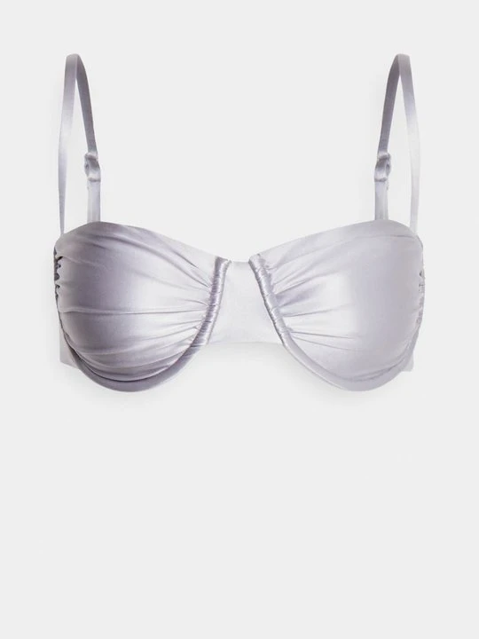 Zdjęcie produktu Góra od bikini Good American srebrny
