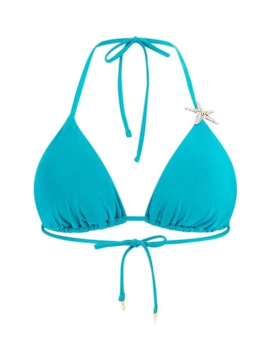 Zdjęcie produktu Góra od bikini Guess niebieski