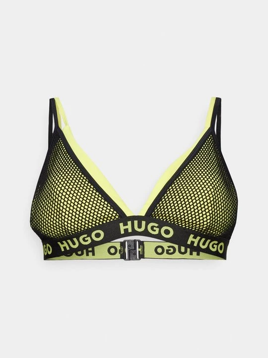 Zdjęcie produktu Góra od bikini Hugo żółty neon