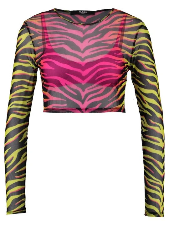 Zdjęcie produktu Góra od bikini Jaded London różowy neon