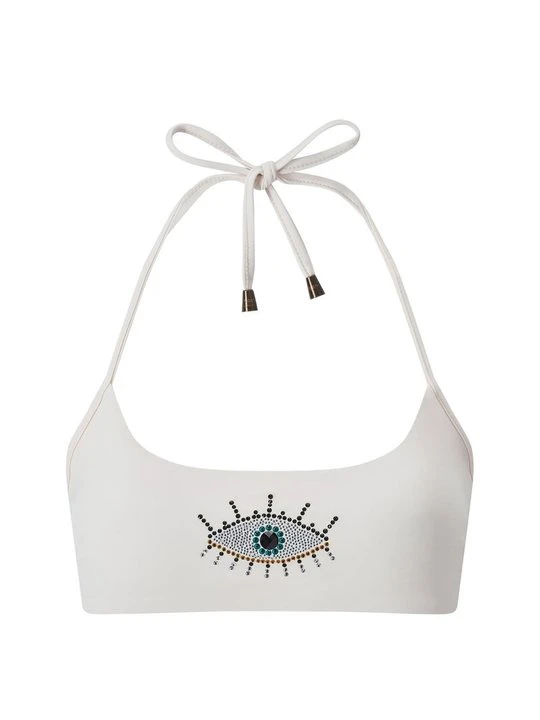 Zdjęcie produktu Góra od bikini Kurt Geiger mleczny