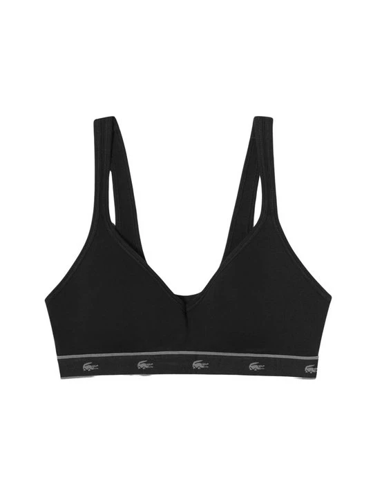 Zdjęcie produktu Góra od bikini Lacoste czarny