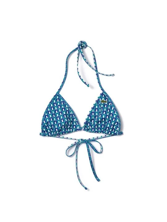 Zdjęcie produktu Góra od bikini Lacoste niebieski