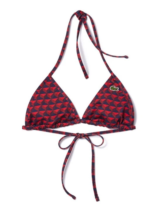 Zdjęcie produktu Góra od bikini Lacoste czerwony