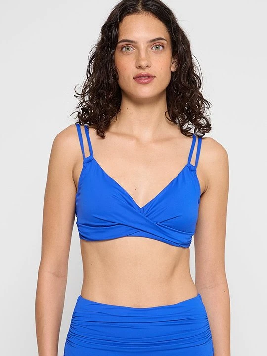 Zdjęcie produktu Góra od bikini Lauren Ralph Lauren niebieski